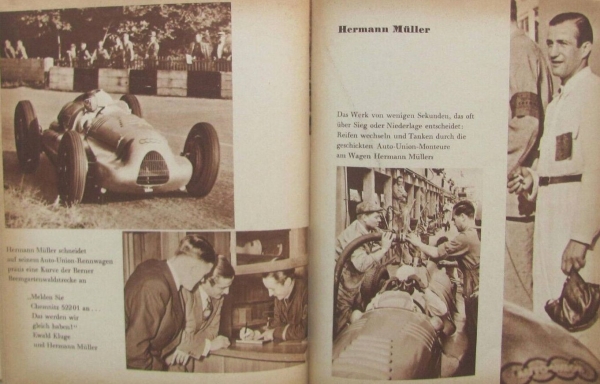 Hornickel "Rennfahrer" 1940 Racingdriver-Biography (9876)